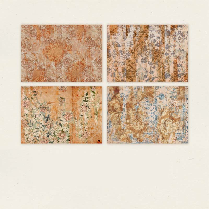 Baroque Ruins Series Paper Set Decorative Journaling Paper