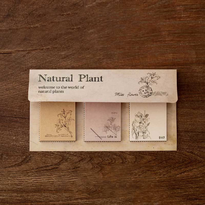 Plant Invitation Series Label Paper Decorative Journaling Paper