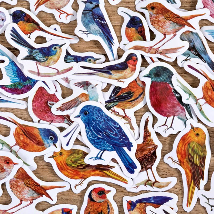 46pcs Bird House Series Sticker For DIY Journal Decor