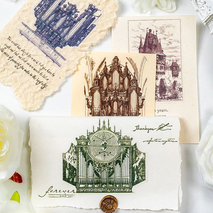 Medieval Castle Series Paper Decorative Journaling Paper