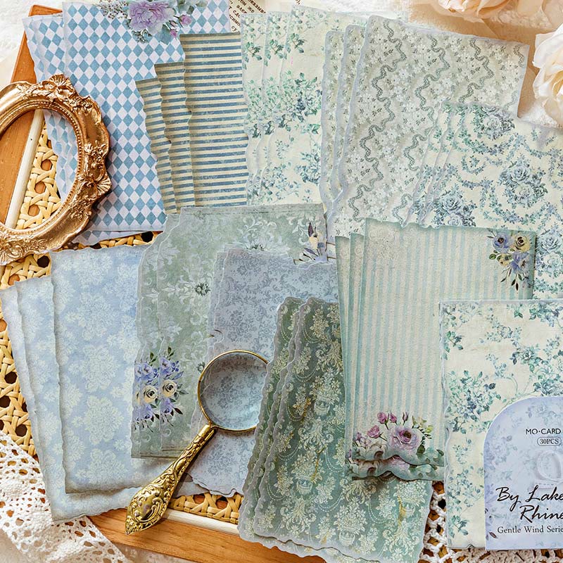 Gentle Wind Series Paper Decorative Journaling Paper