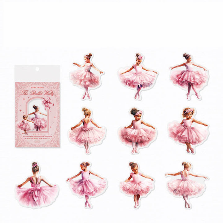 Ballet Waltz Series Sticker For DIY Journal Decor