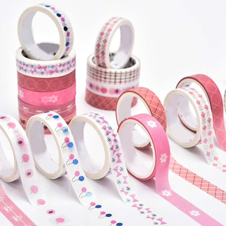 Cute Girls Series Washi Tape Set Scrapbook Tape Kit